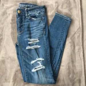 American Eagle hi-rise jegging
